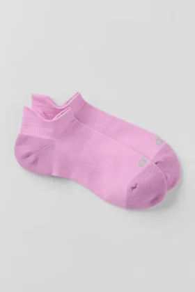 Unisex Performance Tab-sokker – Candy Heart Pink