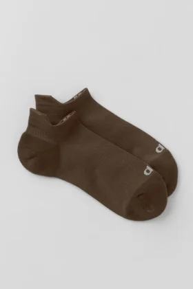 Unisex Performance Tab-sokker – Espresso
