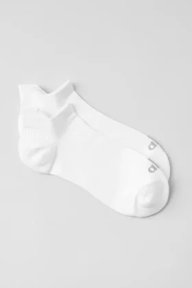 Unisex Performance Tab-sokker – hvit/titan