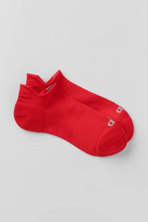 Unisex Performance Tab-sokker – Knallrød