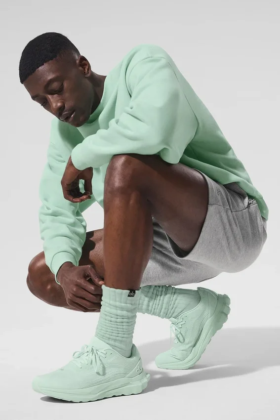 Unisex-scrunch-sokker – spearmint