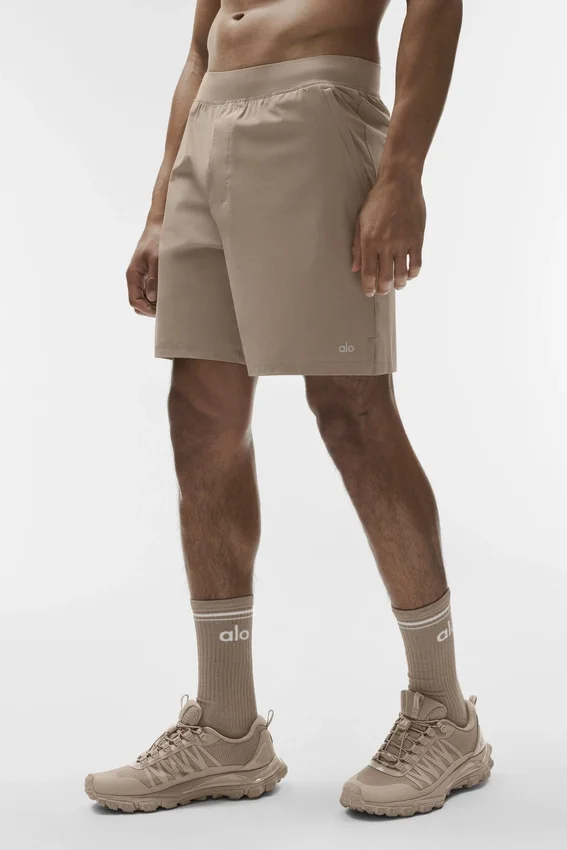 Unisex Throwback-sokker – Gravel/White
