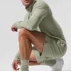 Unisex Throwback-sokker – Kalkstein/hvit