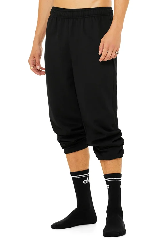 Unisex Throwback-sokker – svart/hvit