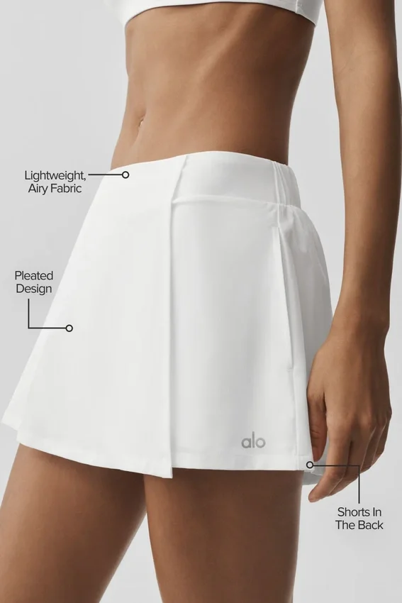 Unmatched Skort – hvit