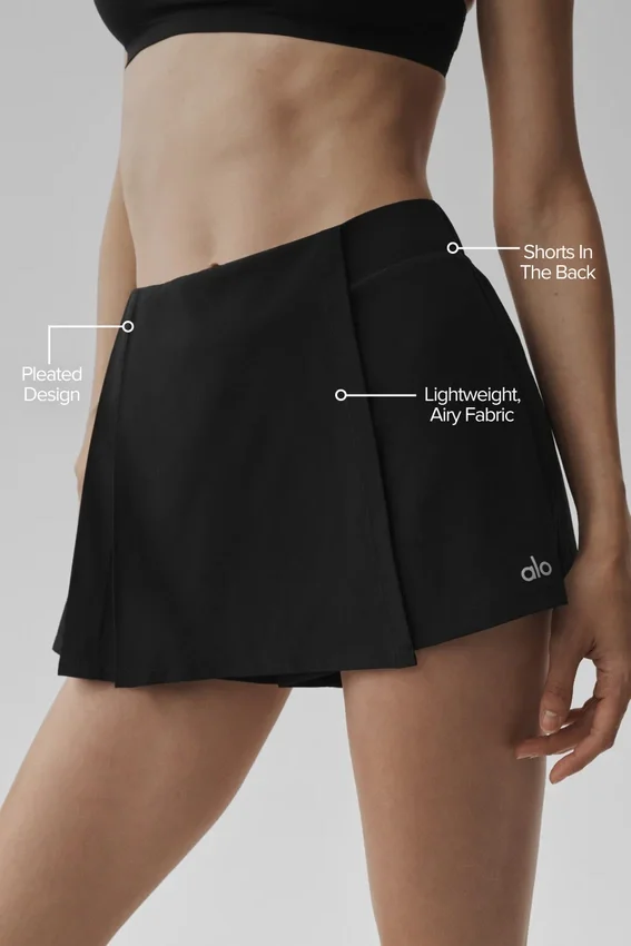 Unmatched Skort – svart