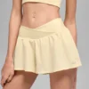 V-Cute løpeshorts – Candlelight Yellow