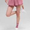 V-Cute løpeshorts – rosa villrose