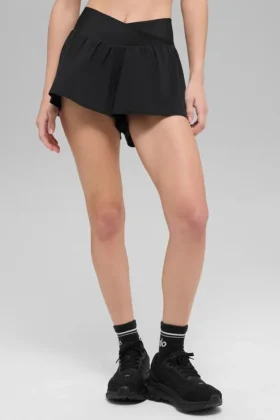V-Cute løpeshorts – svart