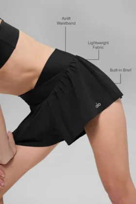 V-Cute løpeshorts – svart