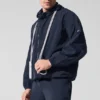 Vantage nylon ripstop-treningsjakke – Navy