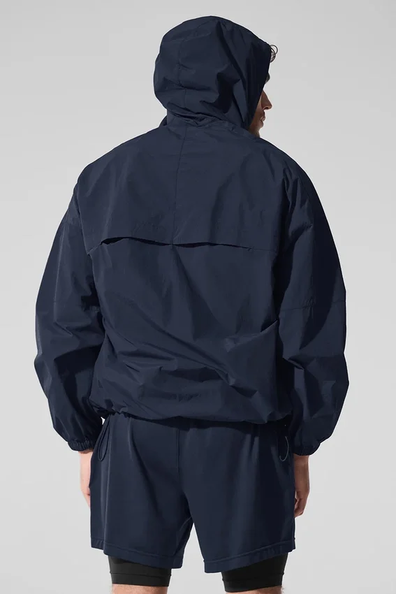 Vantage nylon ripstop-treningsjakke – Navy