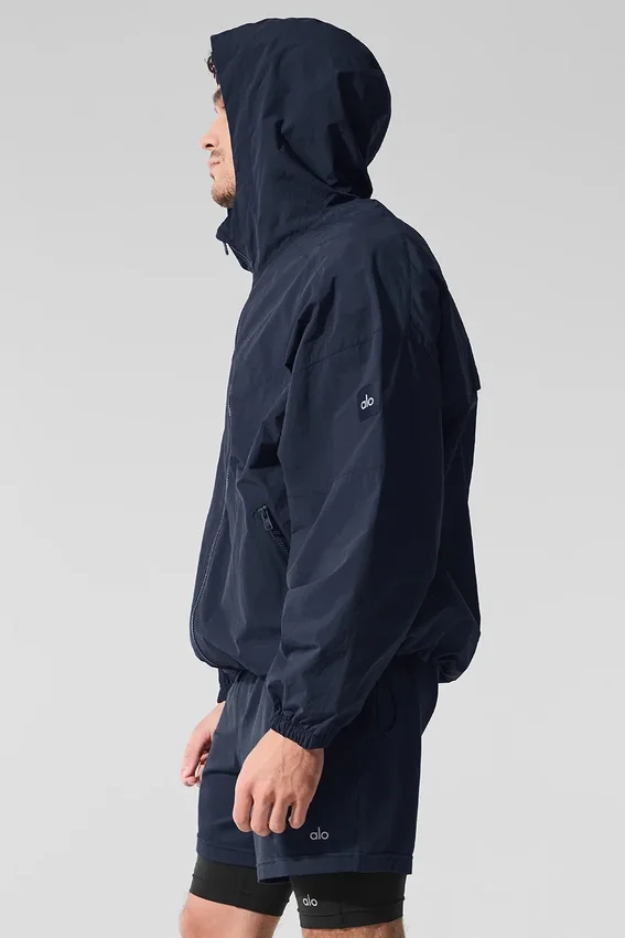 Vantage nylon ripstop-treningsjakke – Navy
