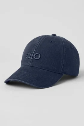 Vasket Off-Duty-cap – Vintage Navy