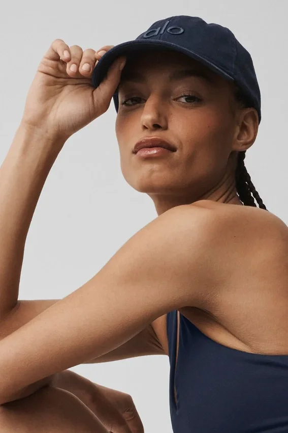 Vasket Off-Duty-cap – Vintage Navy