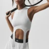 Velvære Rib Flaunt Singleter – Hvit