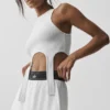 Velvære Rib Flaunt Singleter – Hvit