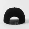 Velvet Off-Duty Cap – Svart
