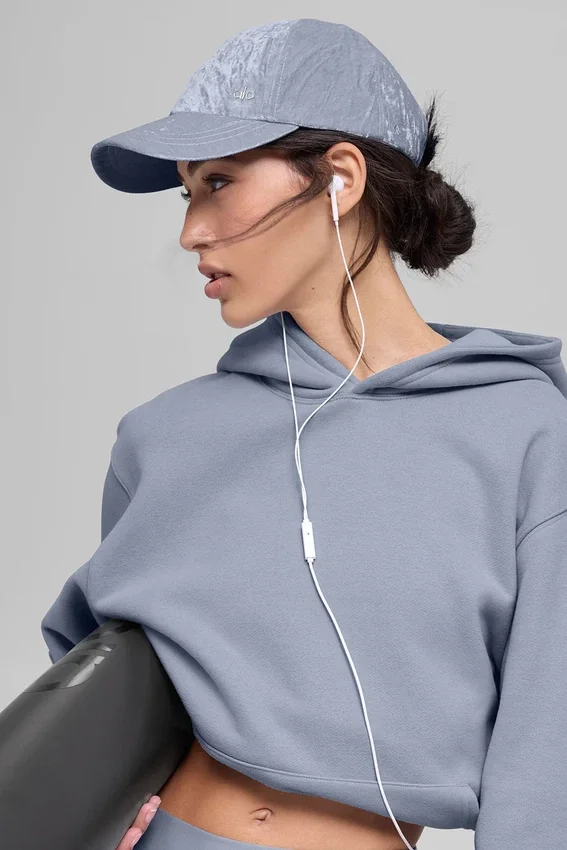 Velvet Off-Duty Cap – Winter Frost