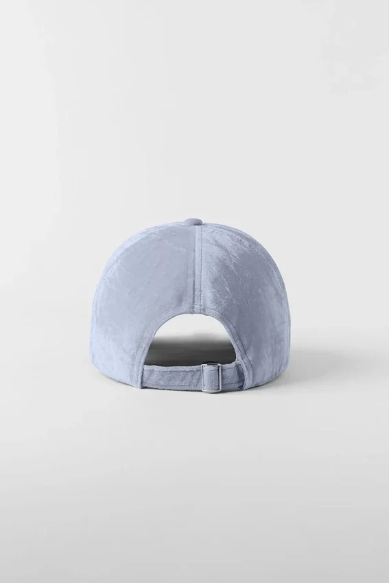 Velvet Off-Duty Cap – Winter Frost