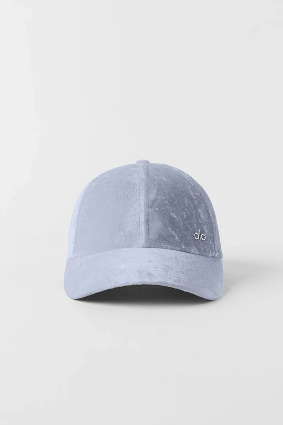 Velvet Off-Duty Cap – Winter Frost