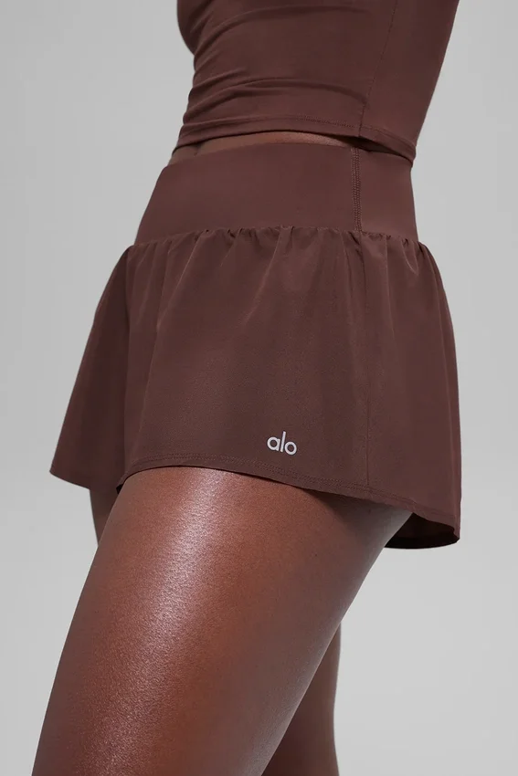 Victory løpeshorts – Brownstone