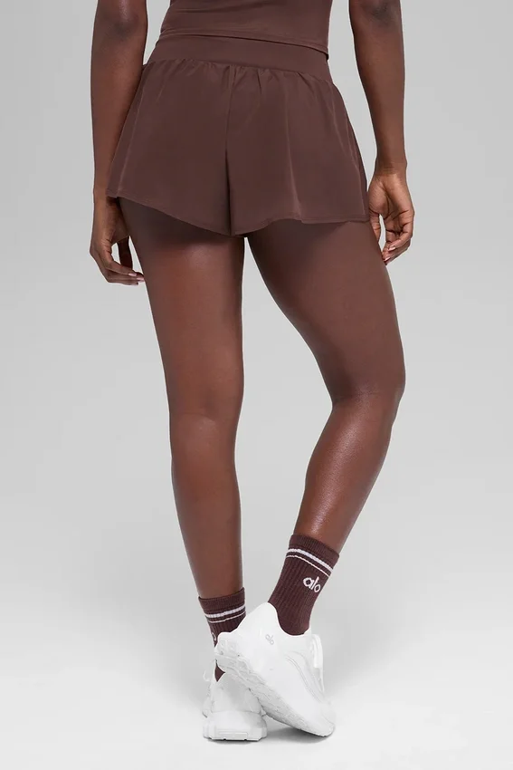 Victory løpeshorts – Brownstone