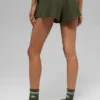 Victory løpeshorts – Green Olive