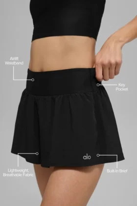 Victory løpeshorts – svart