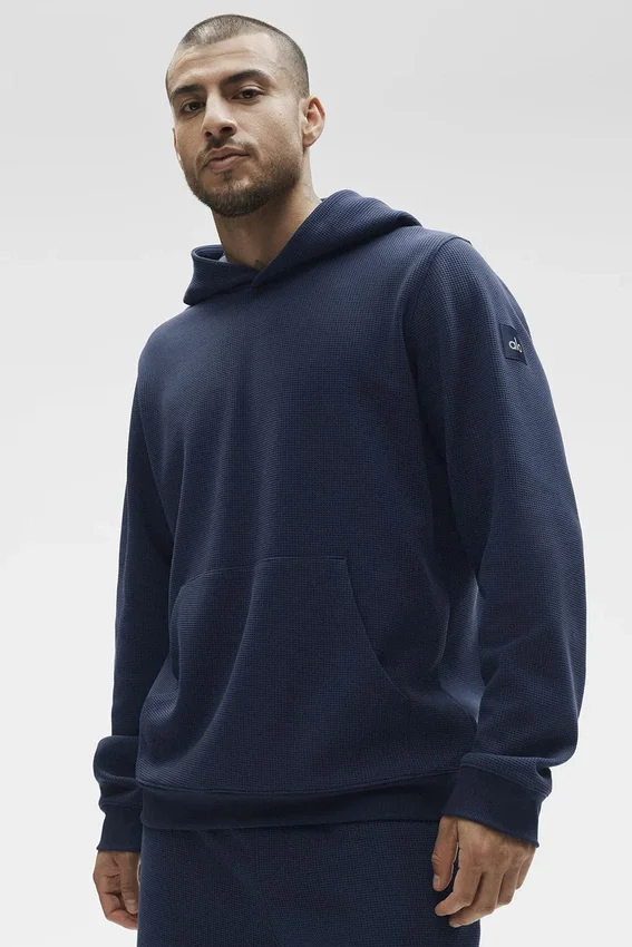 Waffle Lounge-hettegenser – Navy