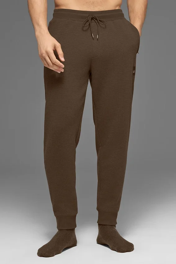 Waffle Lounge Jogger – Espresso
