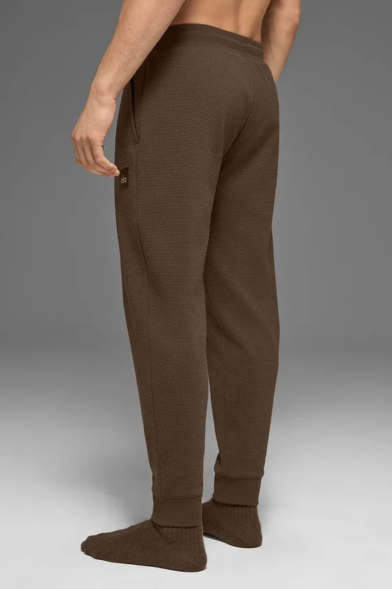 Waffle Lounge Jogger – Espresso