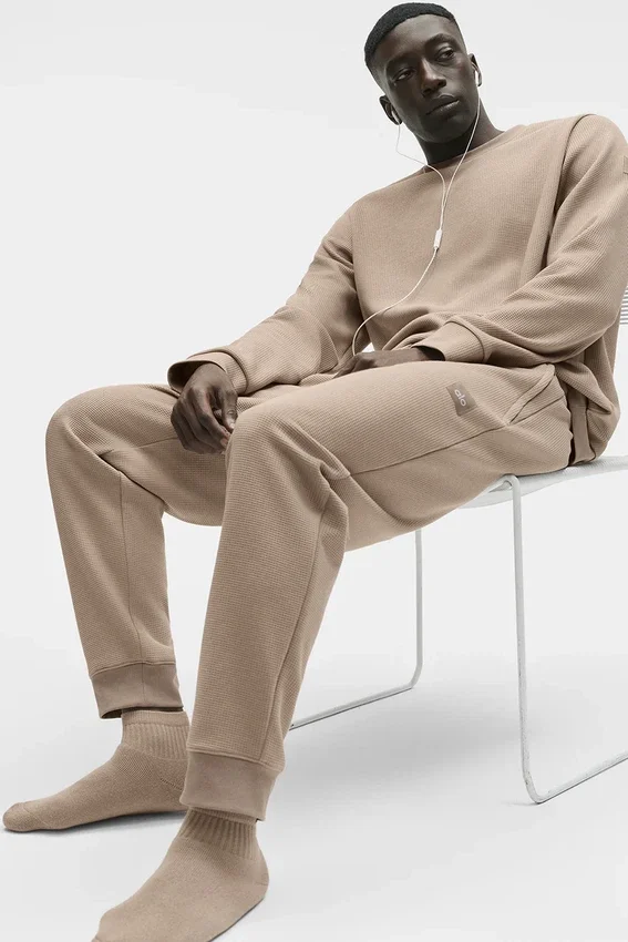 Waffle Lounge Jogger – Gravel
