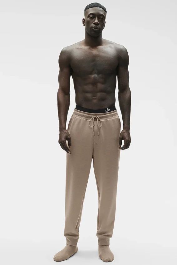 Waffle Lounge Jogger – Gravel