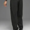 Waffle Lounge Jogger – Svart