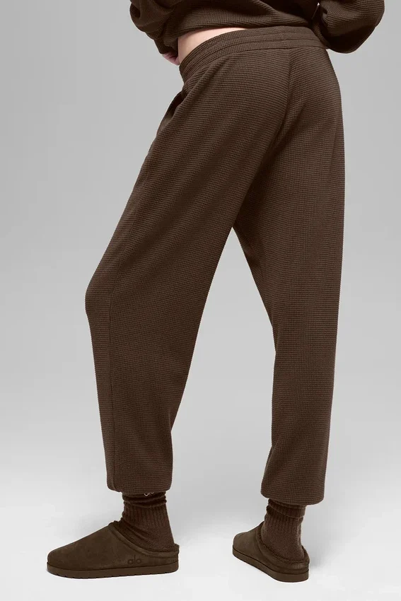 Waffle Weekend Escape Jogger – Espresso