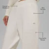 Waffle Weekend Escape Jogger – Ivory