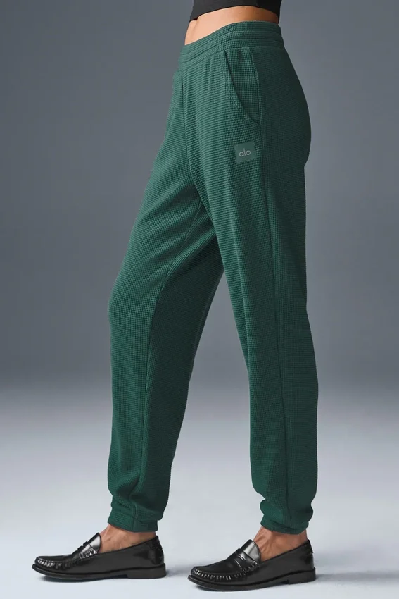 Waffle Weekend Escape Jogger – Winter Ivy