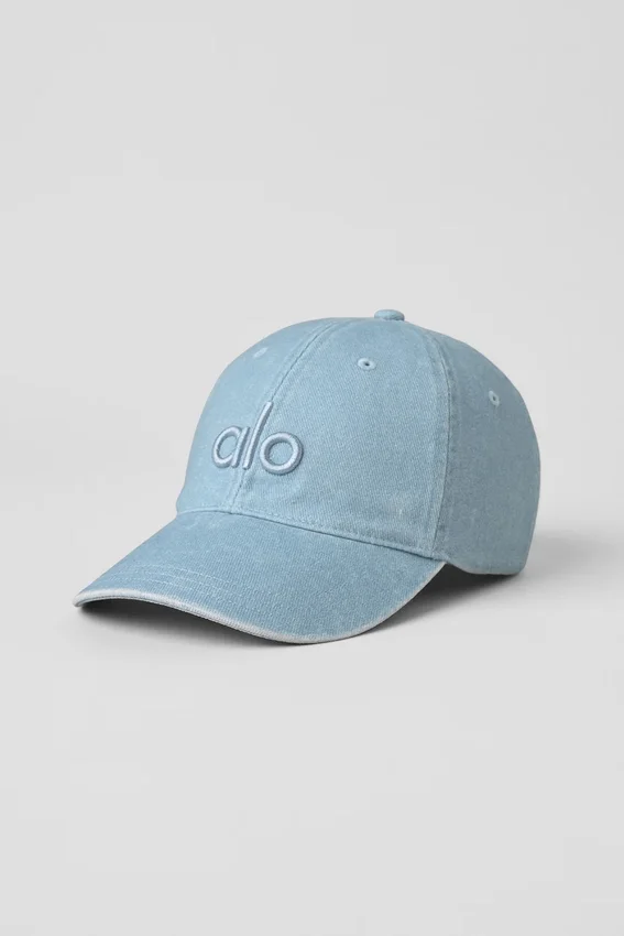 Washed Off-Duty Cap – Light Denim