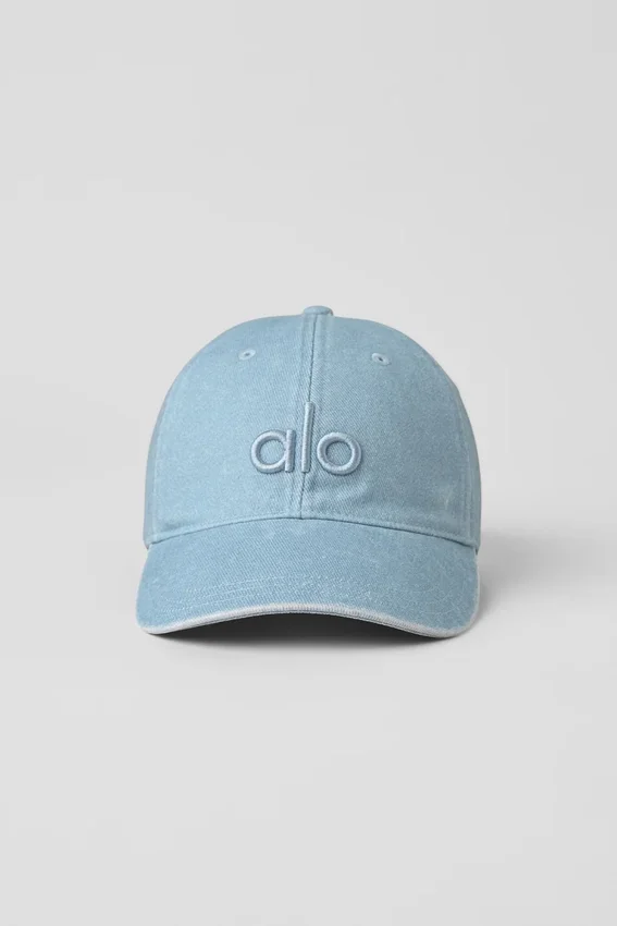 Washed Off-Duty Cap – Light Denim