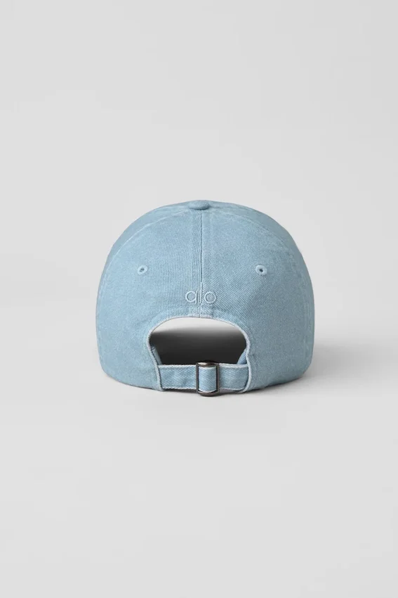 Washed Off-Duty Cap – Light Denim