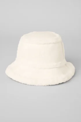 Winterfun bøttehatt – elfenben