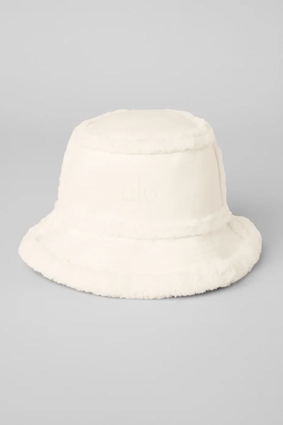 Winterfun bøttehatt – elfenben