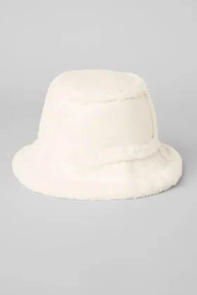 Winterfun bøttehatt – elfenben