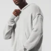 Wool Cashmere New Class Full Zip Hettegensere – Pearl Grey Heather