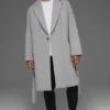 Wool Gameday Overcoat – Athletic Heather Grey