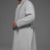Wool Gameday Overcoat – Athletic Heather Grey
