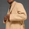 Wool Gameday Overcoat – kamel