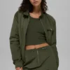 Work It Bomber – grønn oliven