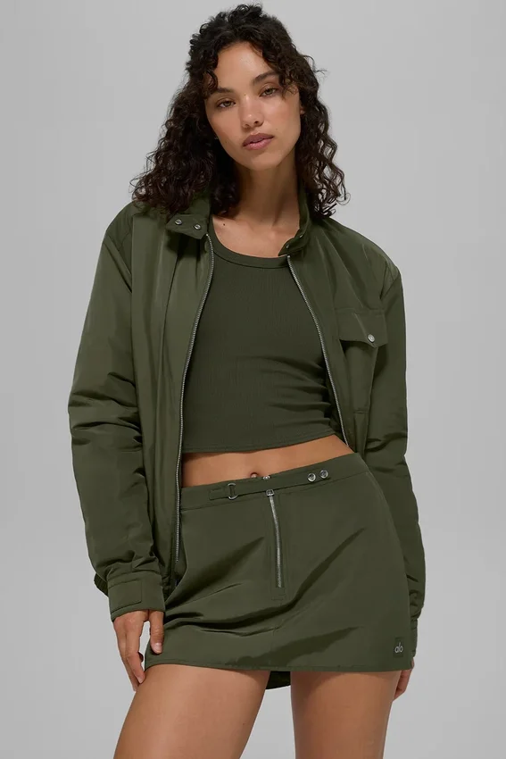 Work It Bomber – grønn oliven
